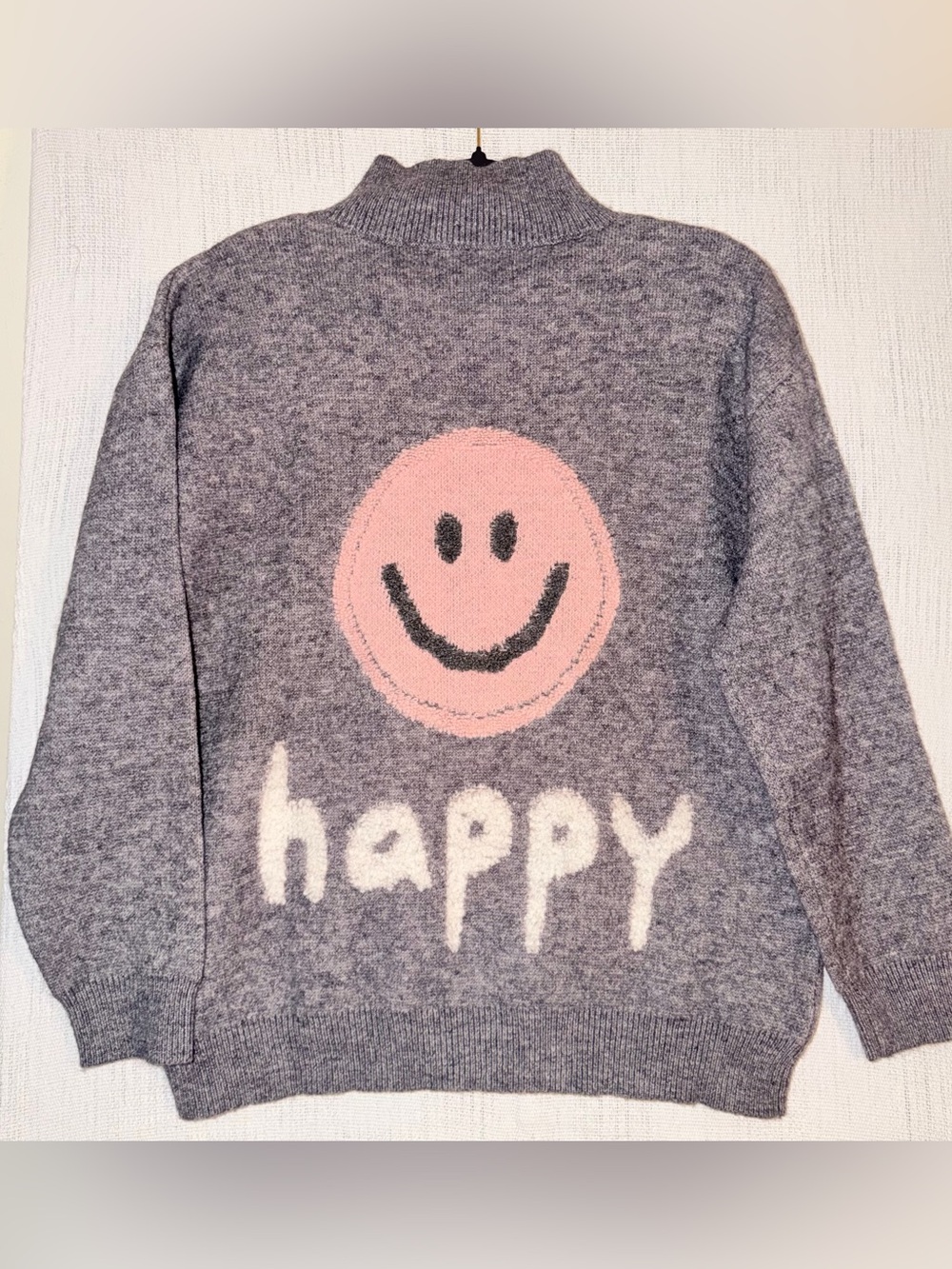 Vintage Havana happy face sweater - S